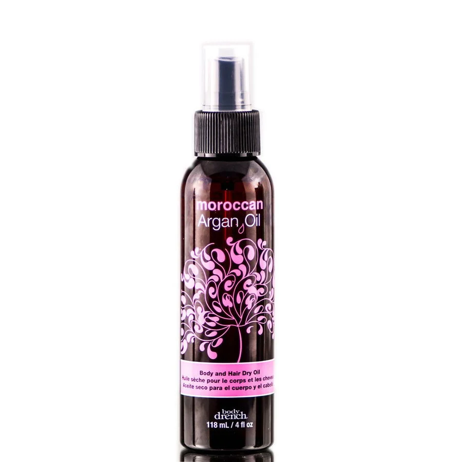 Moroccan Argan Oil Body and Hair Dry Oil - 4 oz