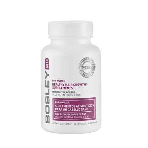 Bosley Healthy Hair Growth Supplement For Women 60 Count