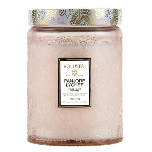 Voluspa Large Jar Candle Panjore Lychee 18 oz