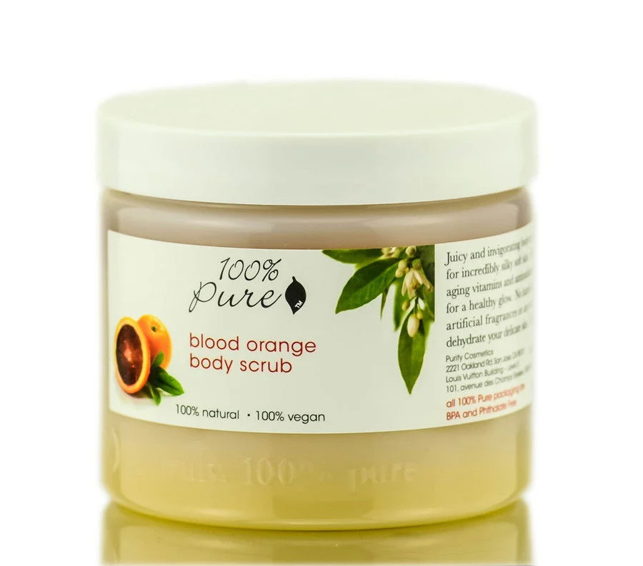 Blood Orange Body Scrub - Size : 15 oz