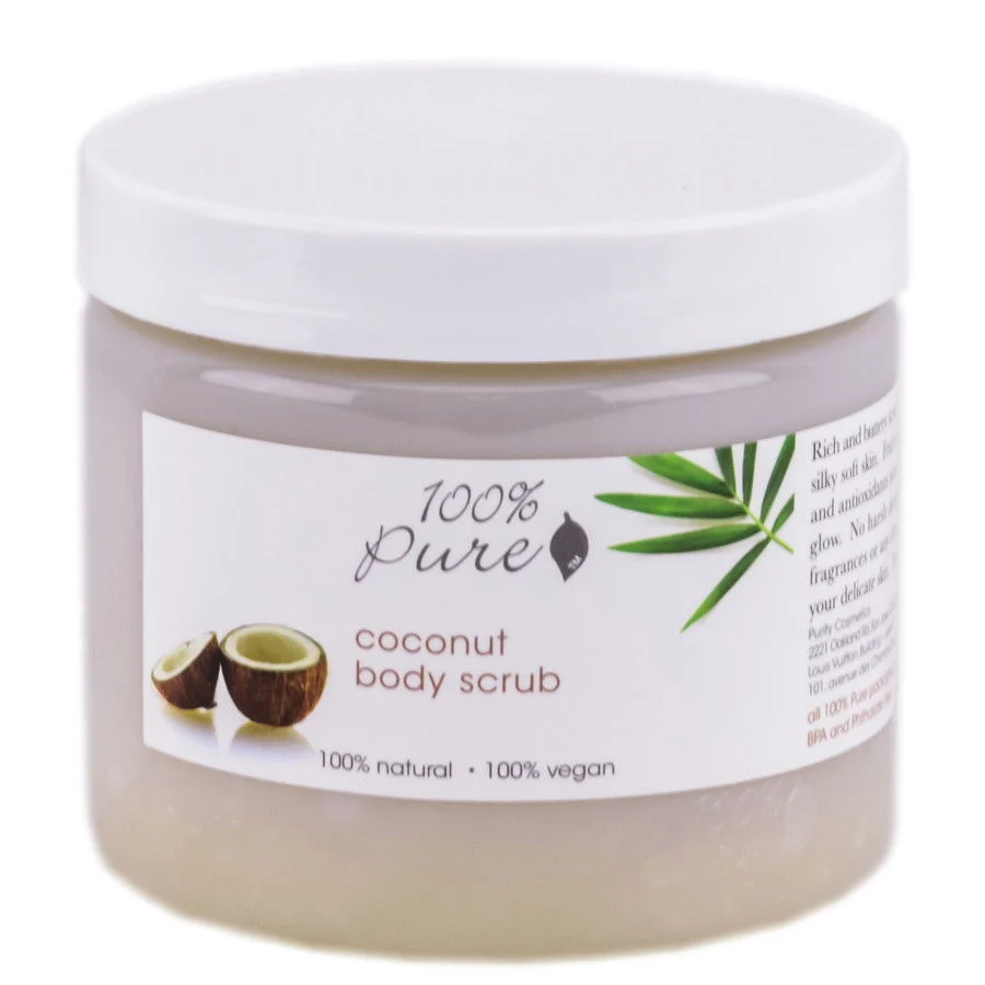 Coconut Body Scrub - Size : 16 oz