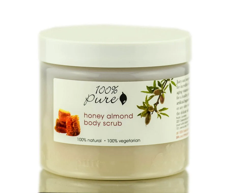 Honey Almond Body Scrub - Size : 15 oz