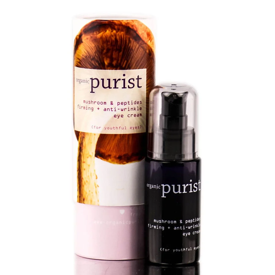 Organic Purist Mushroom & Peptides Firming + Anti-wrinkle Eye Cream - Size : 1 oz