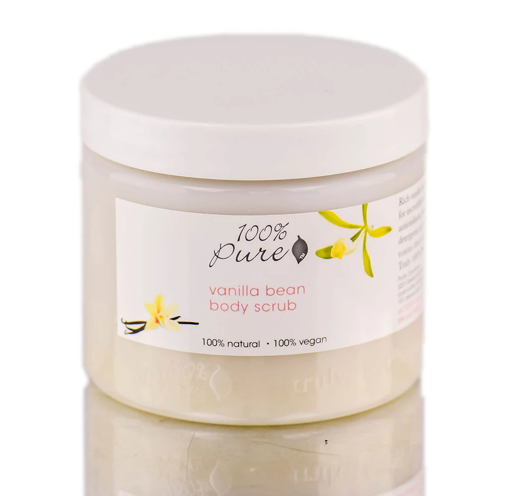 Vanilla Bean Body Scrub - Size : 16 oz