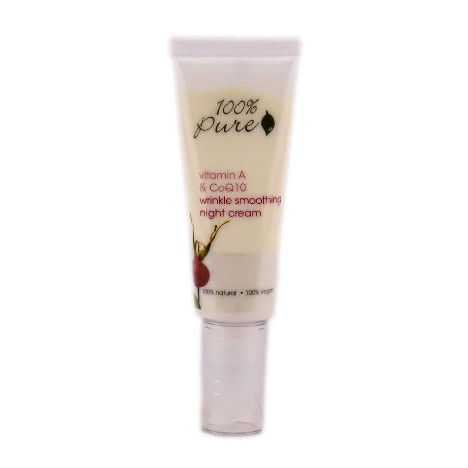 Vitamin A & CoQ10 Wrinkle Smoothing Night Cream - Size : 1.6 oz