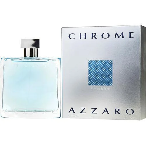 Azzaro Chrome Men's Eau De Toilette Spray 3.4 oz GWP