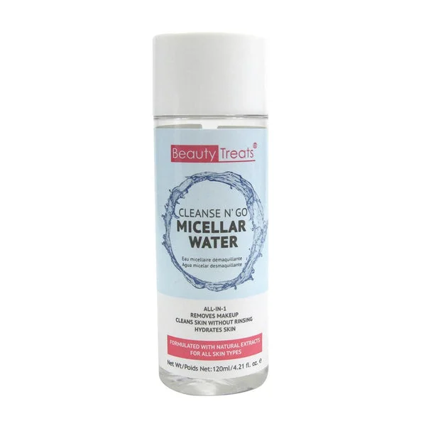 Beauty Treats Cleanse N Go Micellar Water 4.2 oz