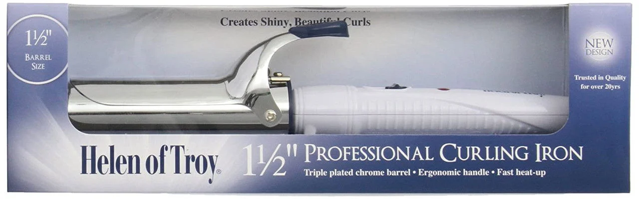 Professional Chrome Curling Iron - 1 1/2 Barrel