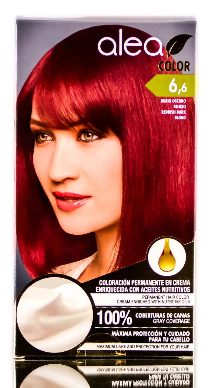 Alea Permanent Hair Color - 6,6 Reddish Dark