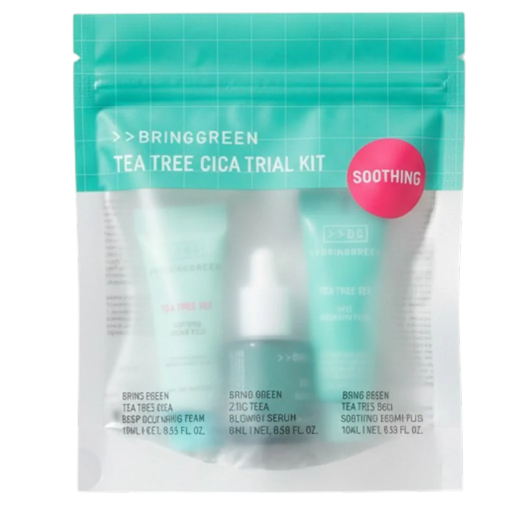 Bring Green Tea Tree Cica Trail Kit - 3 pcs
