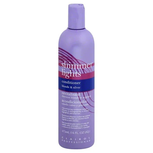 Clairol Shimmer Lights Conditioner Blonde & Silver 16 oz