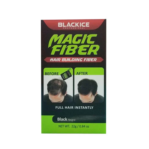BLACKICE Magic Fiber Hair Building Fiber BLACK