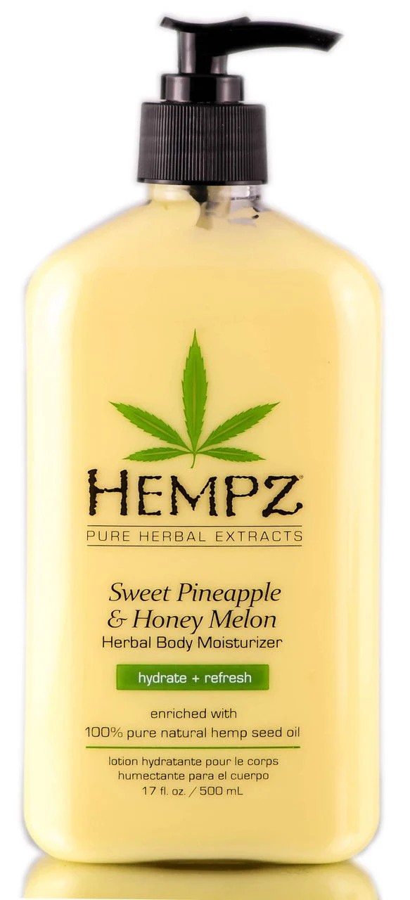 Hempz Sweet Pineapple & Honey Melon Herbal Body Moisturizer - 17 oz