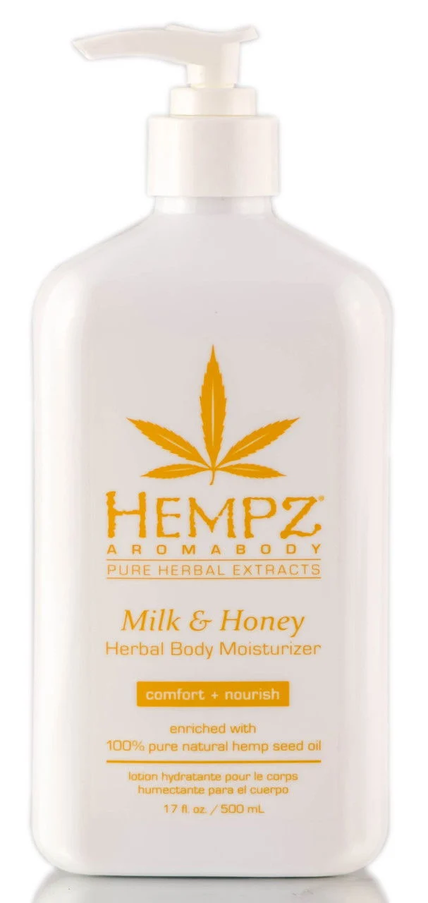 Hempz Aromabody Milk & Honey Herbal Body Moisturizer - 17 oz