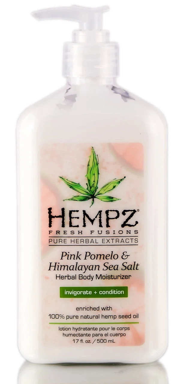 Hempz Pink Pomelo & Himalayan Sea Salt Herbal Body Moisturizer - 17 oz