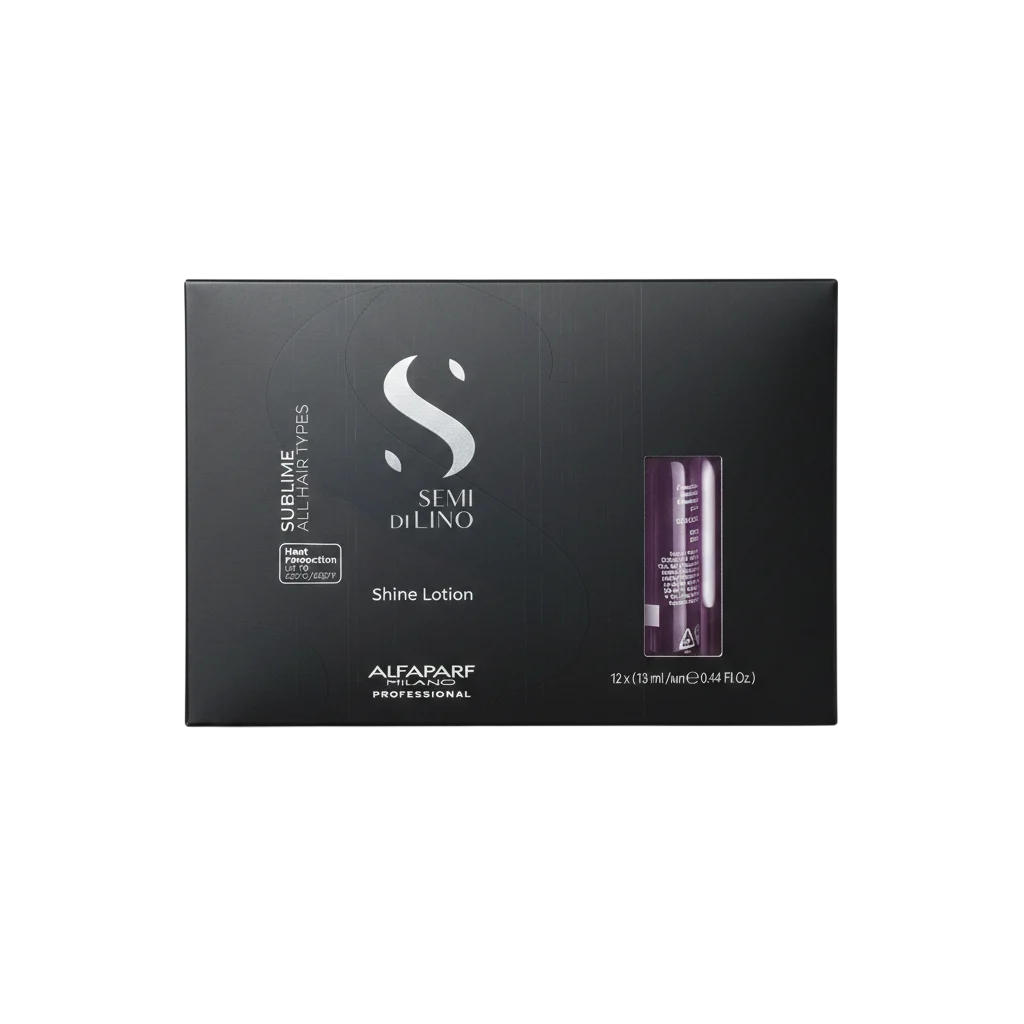 Alfaparf Semi Di Lino Sublime Shine Lotion - 12 vials of 0.43 oz.