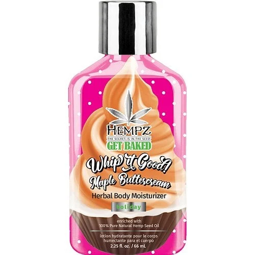 Hempz Get Baked Whip It Good Maple Buttercream Moisturizer