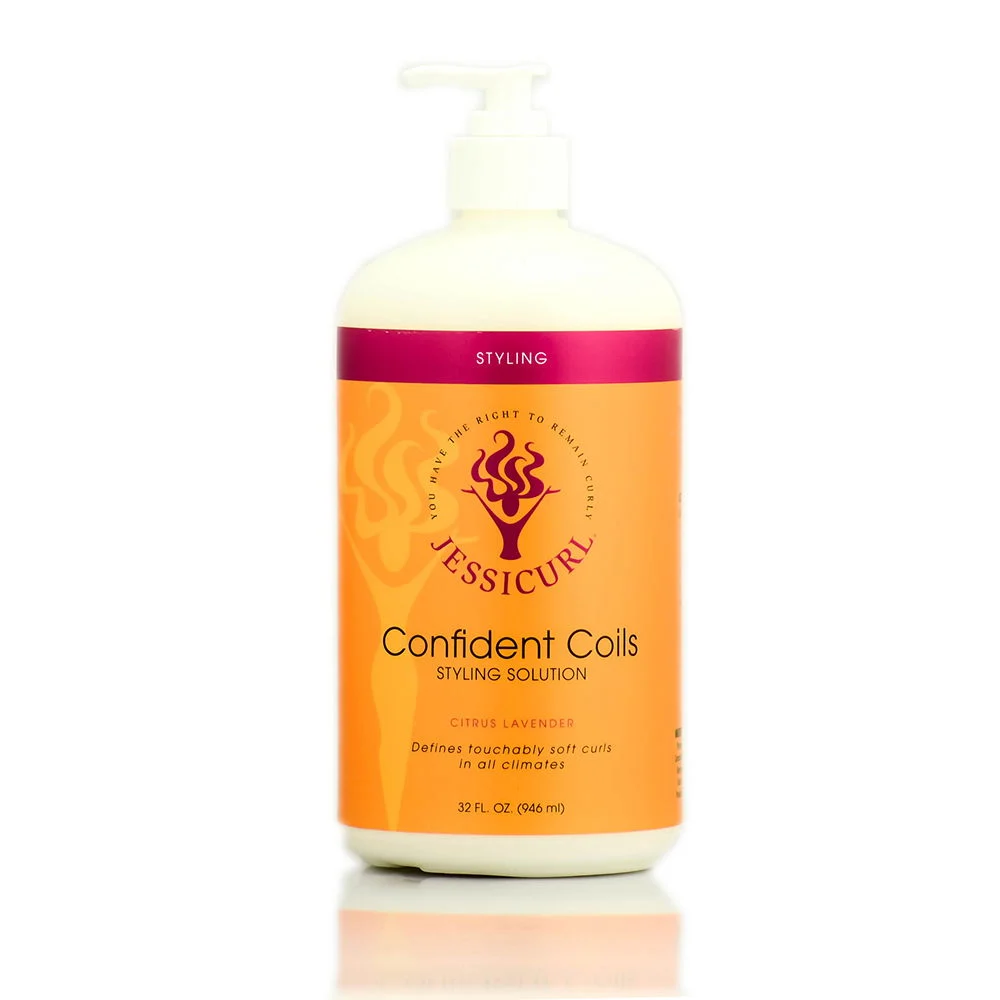 Confident Coils Styling Solution - Citrus Lavender - 32 oz / liter