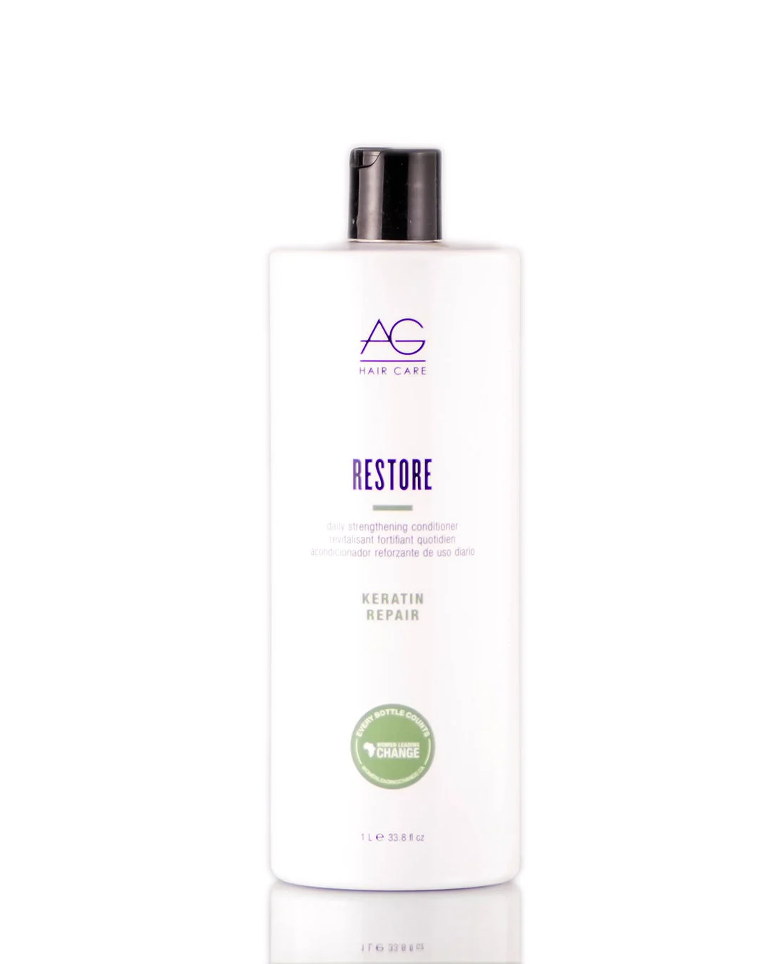 AG Keratin Repair Restore Daily Strengthening Conditioner - 33 oz / liter