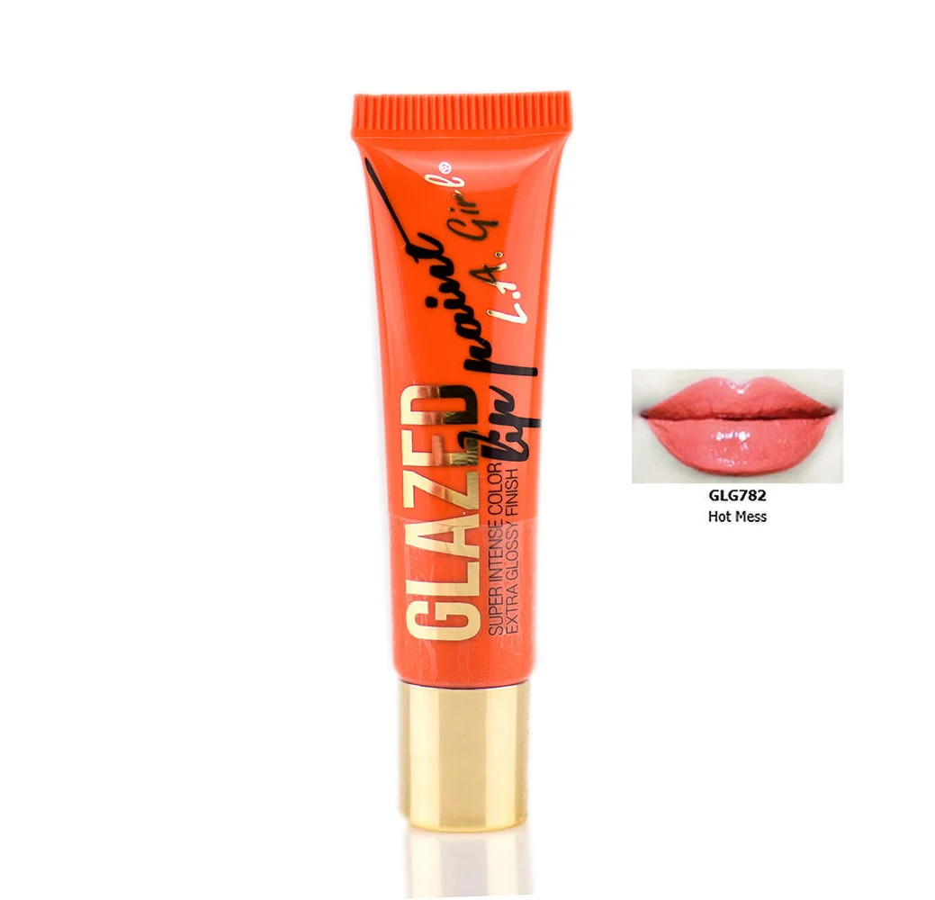 LA Girl Glazed Lip Paints - Color : Hot Mess - GLG782