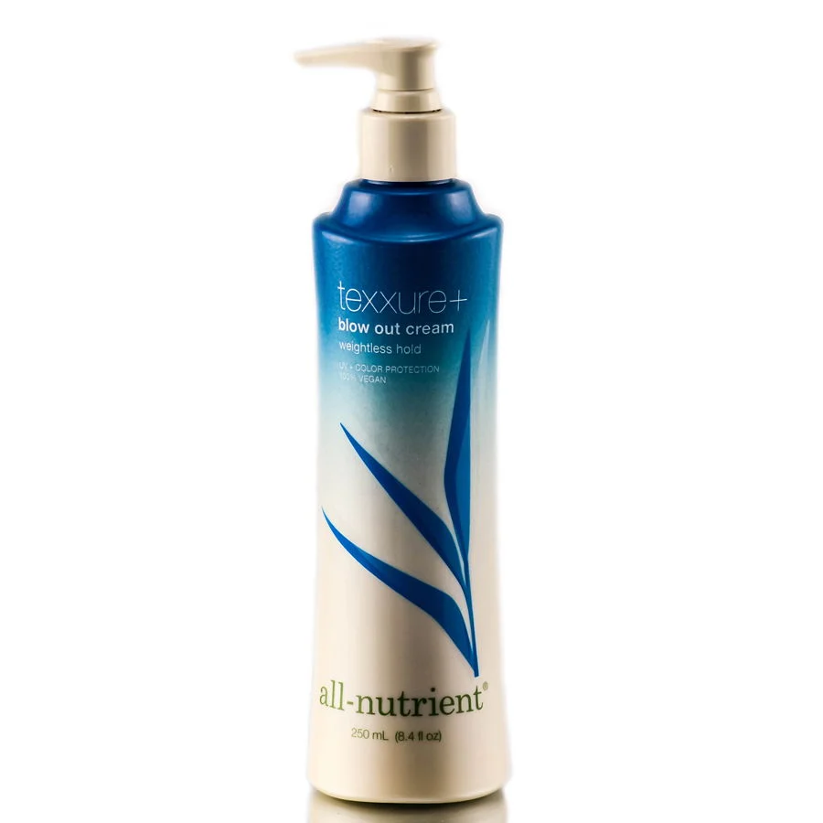 All-Nutrient Texxure + Blow Out Cream Weightless Hold, Texture Creme, 100% Vegan - Size : 8.4 oz