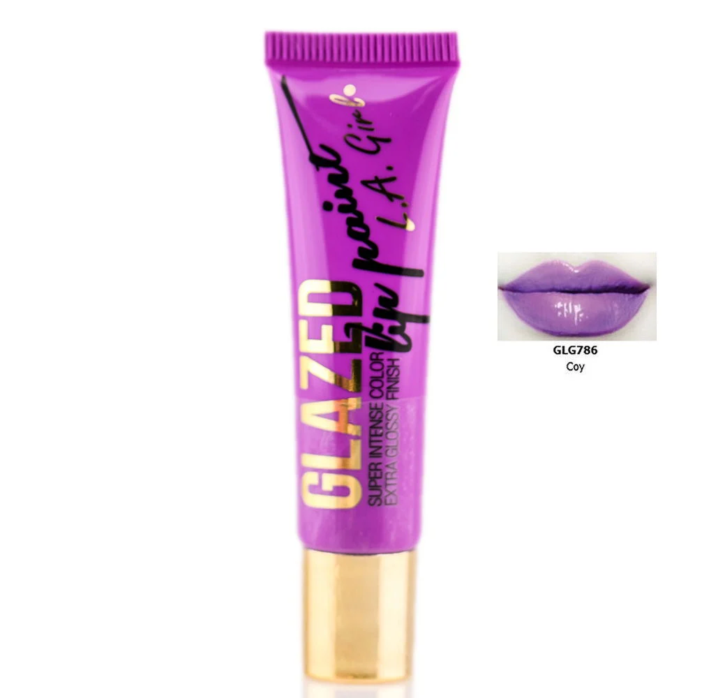 LA Girl Glazed Lip Paints - Color : Coy - GLG786
