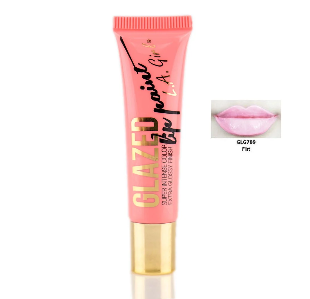 LA Girl Glazed Lip Paints - Color : Flirt - GLG789