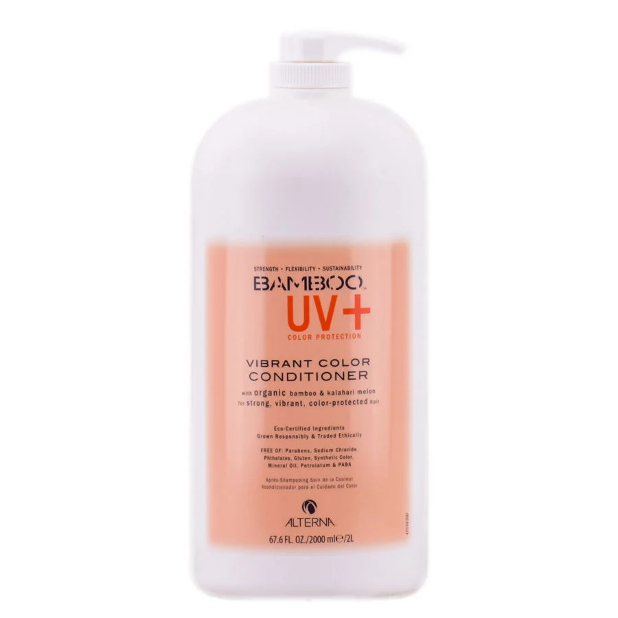 Bamboo UV+ Color Protection Vibrant Color Conditioner - Size : 67.6 oz / half gallon