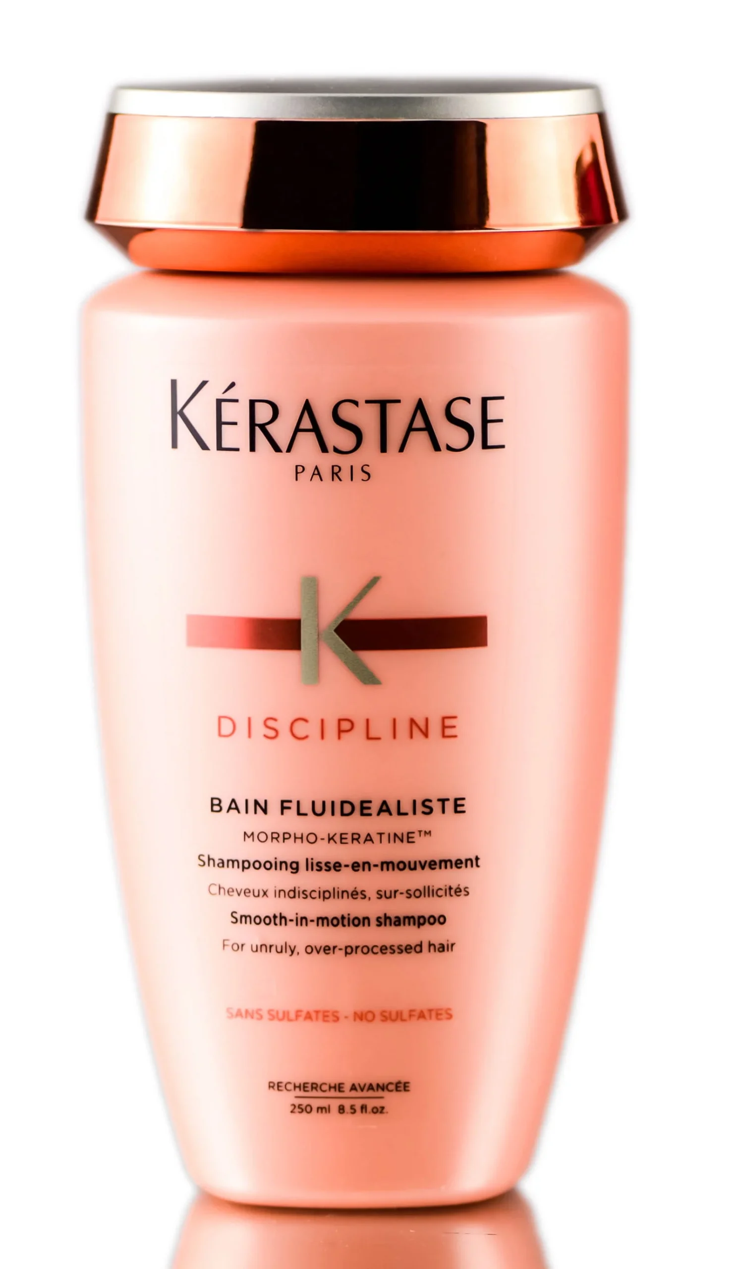 Discipline Bain Fluidealiste NO SULFATES Smooth-in-Motion Shampoo - Size : 8.5 oz