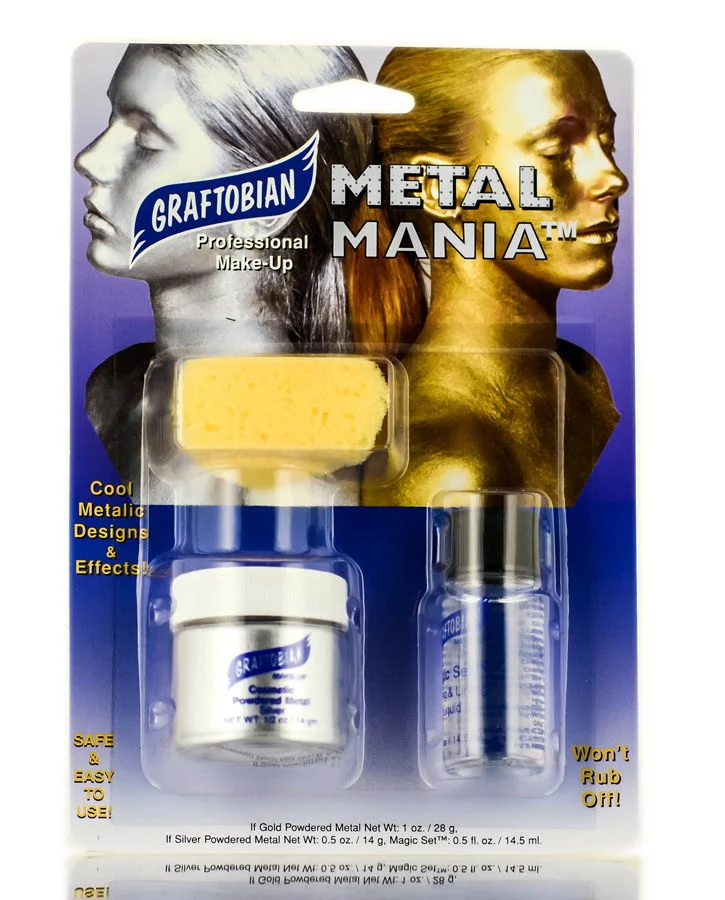 Graftobian Metal Mania Combo - Option : Silver