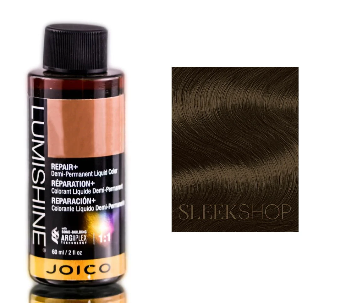 Lumishine Demi Permanent Liquid Color (2 oz) - 5NA - Natural Ash Light Brown
