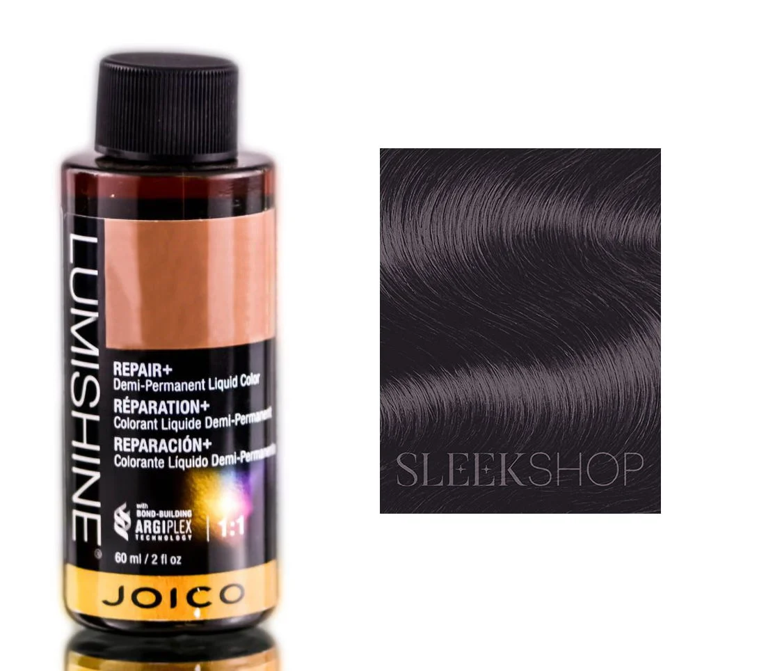 Lumishine Demi Permanent Liquid Color (2 oz) - 4NV - Natural Violet Medium Brown