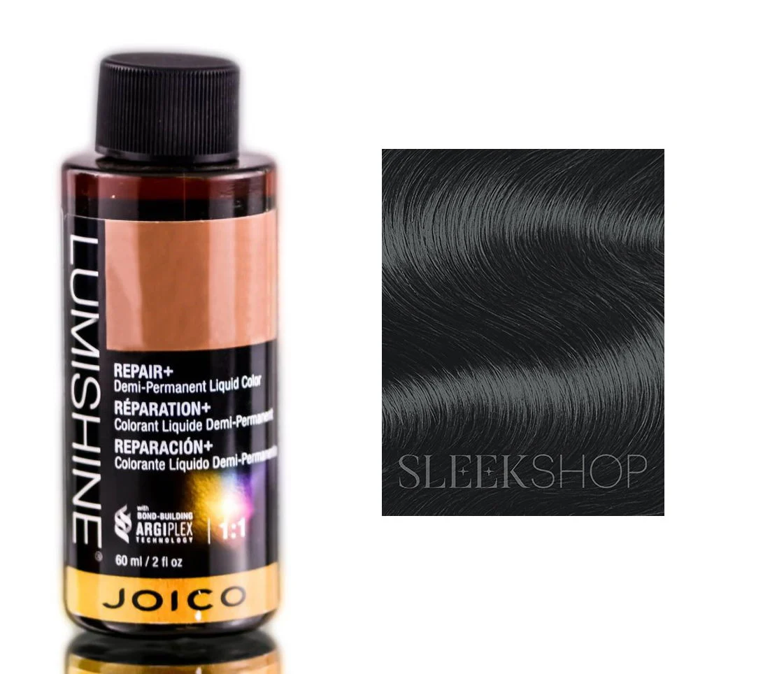 Lumishine Demi Permanent Liquid Color (2 oz) - 4SB - Silver Blue Medium Brown