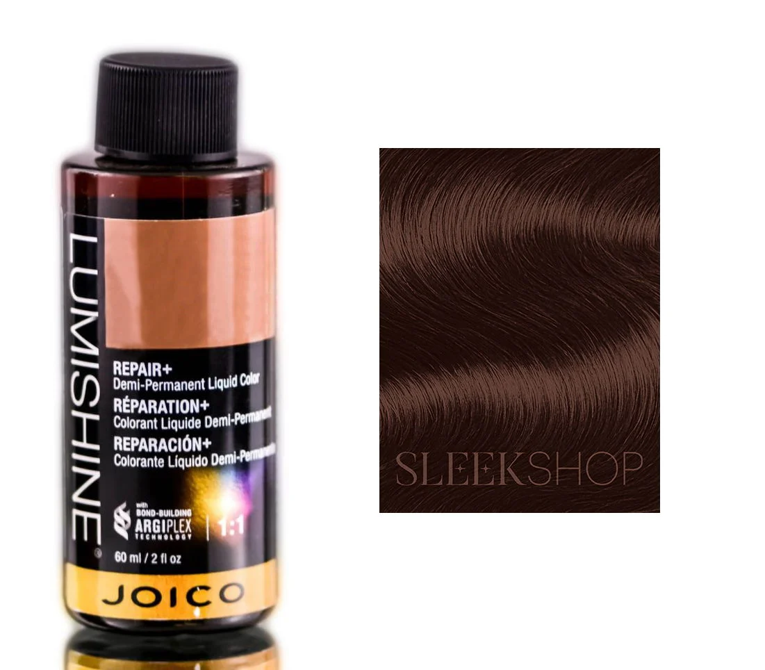 Lumishine Demi Permanent Liquid Color (2 oz) - 4NWB Natural Warm Beige Medium Brown
