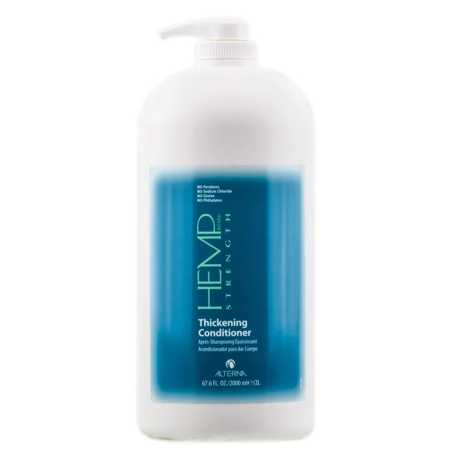 Hemp Strength Thickening Conditioner - Size : 67.6 oz