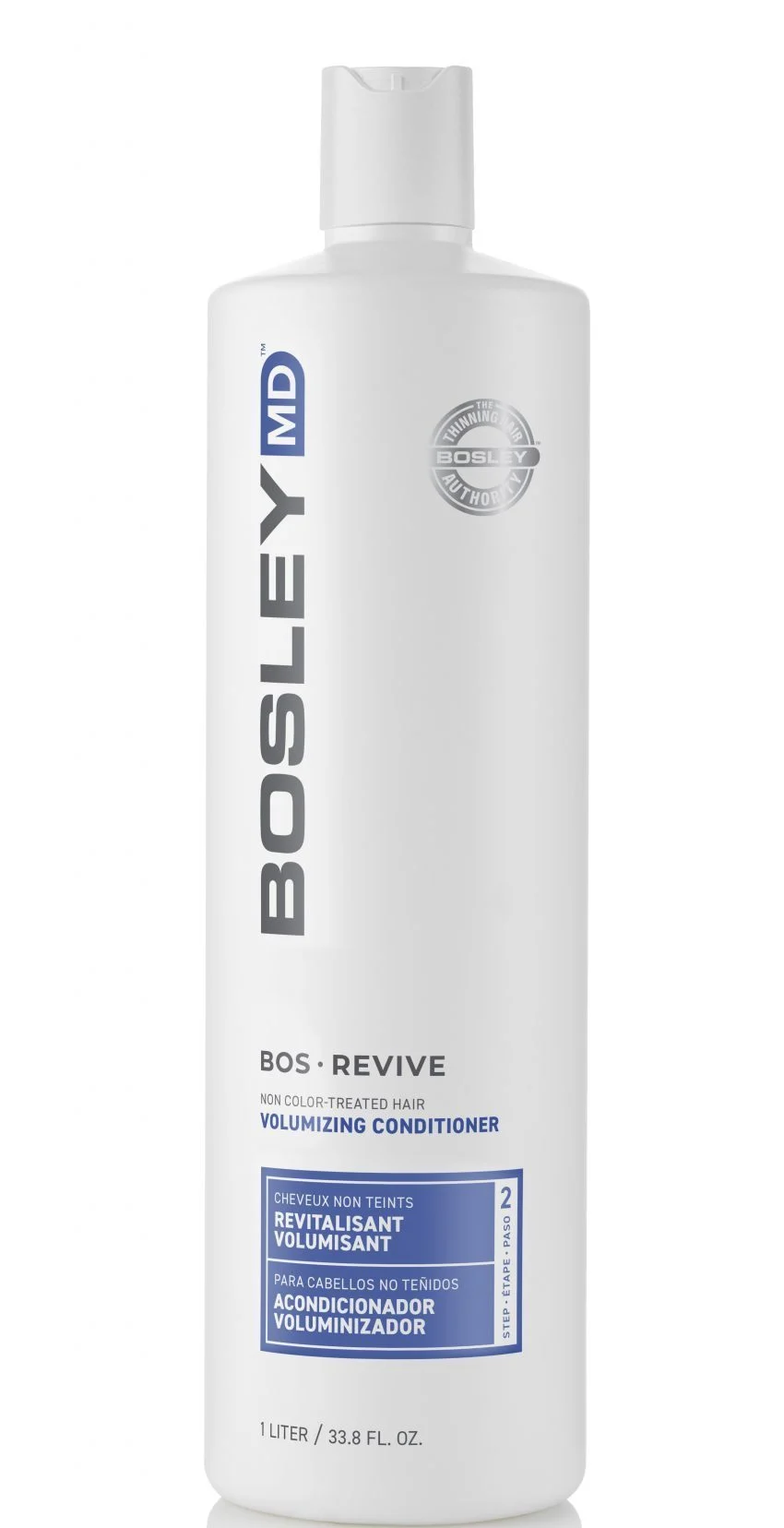 BosleyMD Revive Volumizing Conditioner for Visibly Thinning / Non Color-Treated Hair - 33.8 oz / liter
