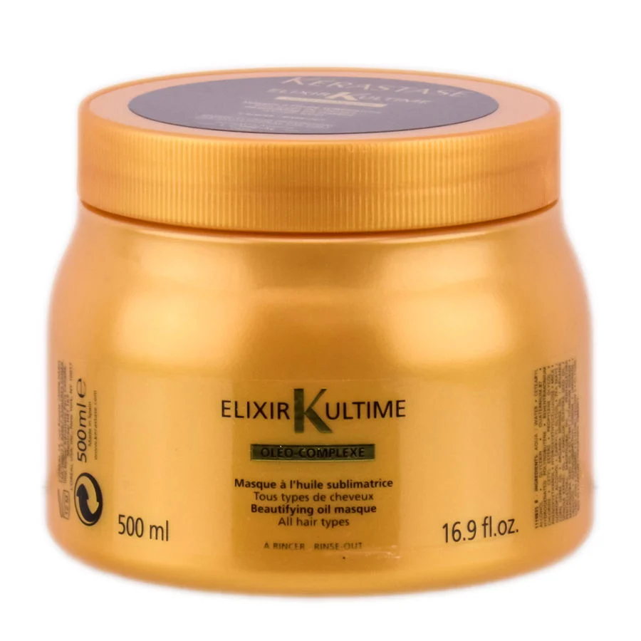 Elixir Ultime Beautifying Oil Masque - All Hair Types - Size : 16.9 oz