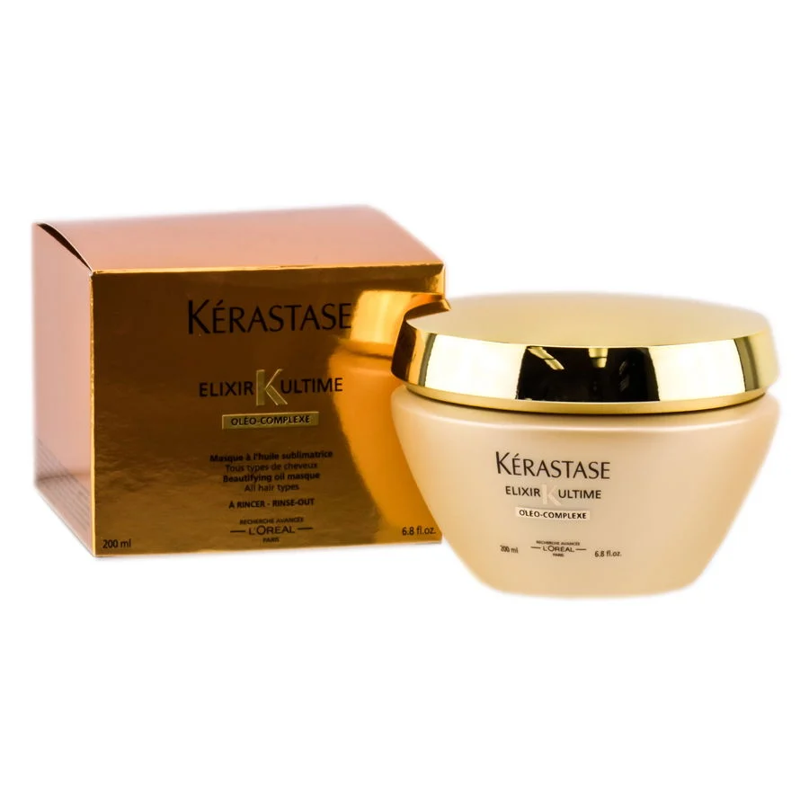 Elixir Ultime Beautifying Oil Masque - All Hair Types - Size : 6.8 oz