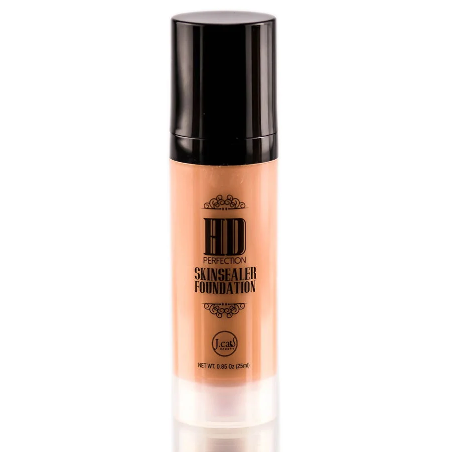 J Cat HD Skin Sealer Foundation - Color : Cappuccino Tan -HS107