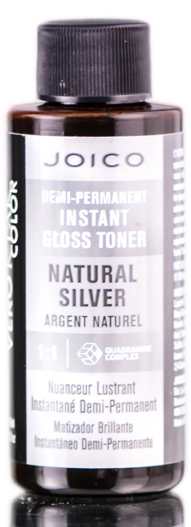 Demi-Permanent Instant Gloss Toner Natural Haircolor - Silver