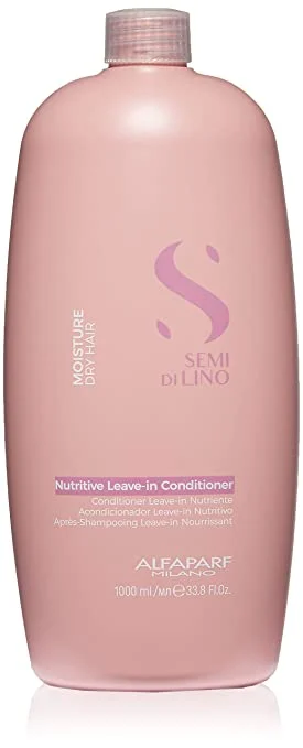 Alfaparf Semi Di Lino Moisture Nutritive Leave-in Conditioner - 33.8 oz / LITER