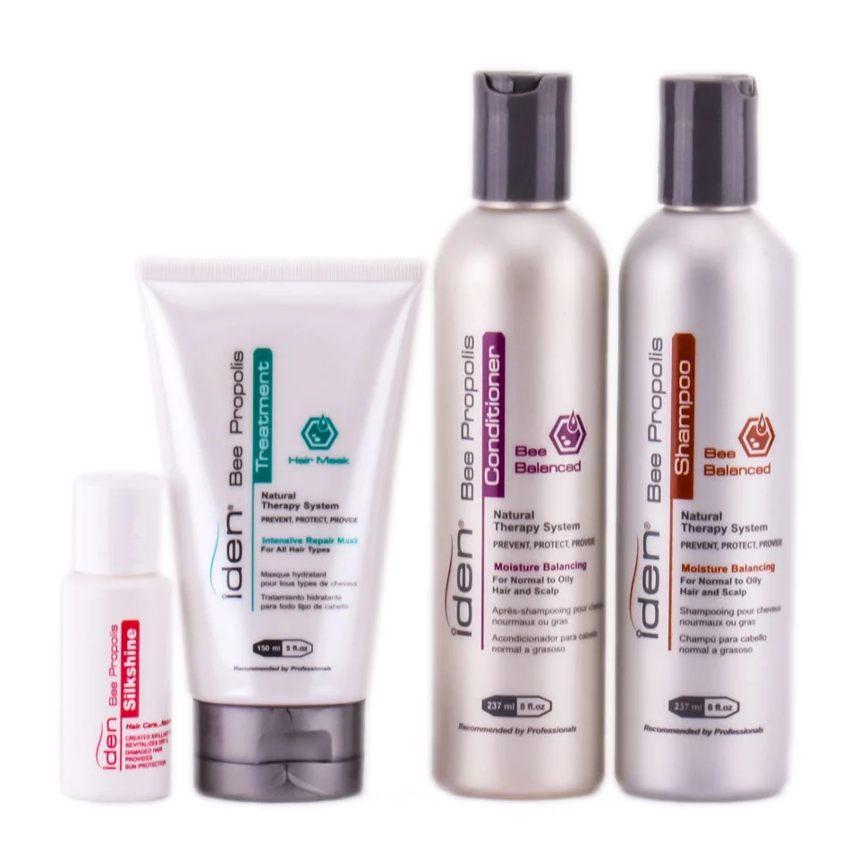 Natural Hair Scalp Therapy Hair Care Kit - Option : 4 pc. Set (Bee Balanced)