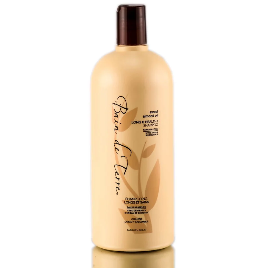 Sweet Almond Oil Long & Healthy Shampoo - Size : 33.8 oz