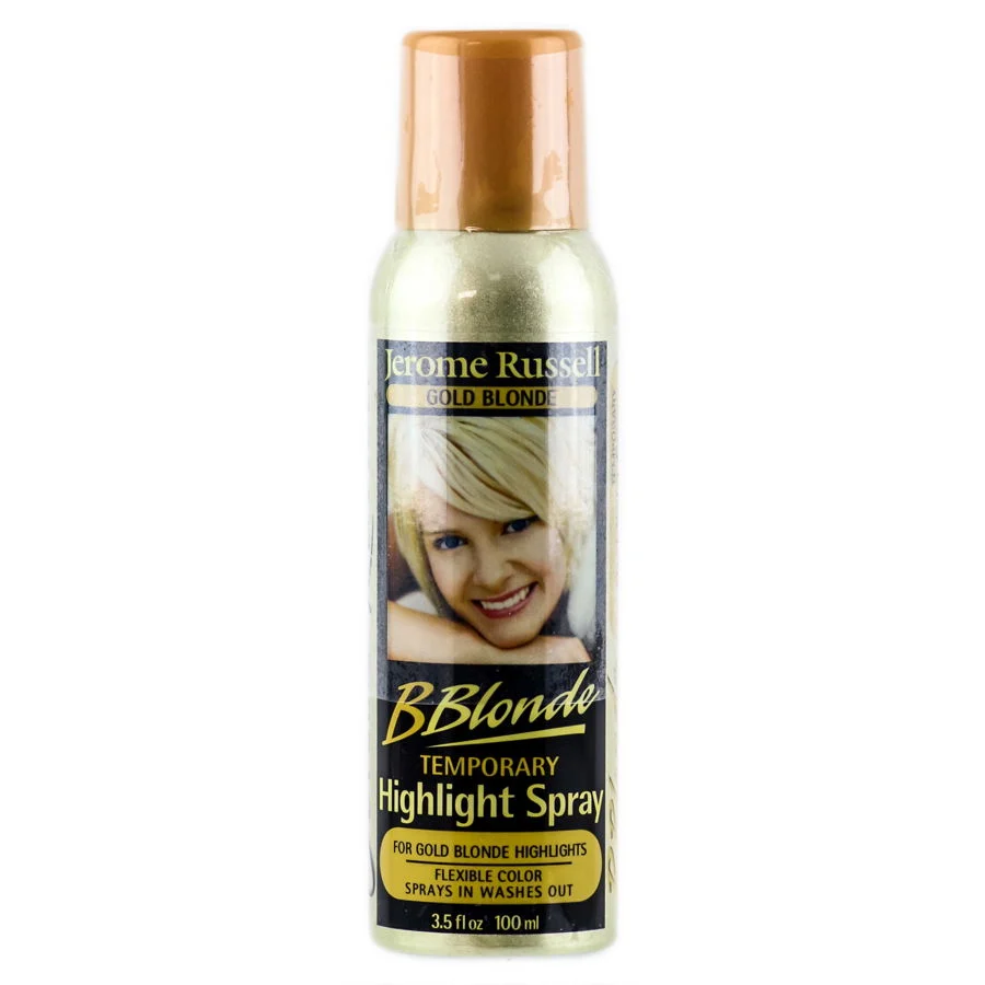 B Blonde Temporary Highlight Spray - Gold