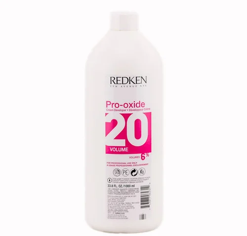 REDKEN Pro-oxide Cream Developer - 20 Volume 6%, 33.8 fl oz