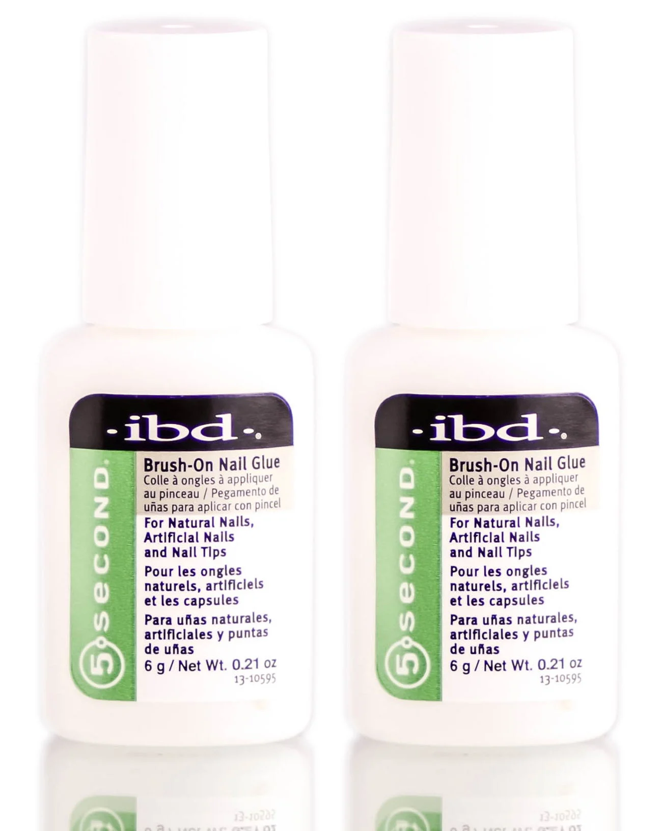 5 Second brush On Nail Glue - 2 Pack