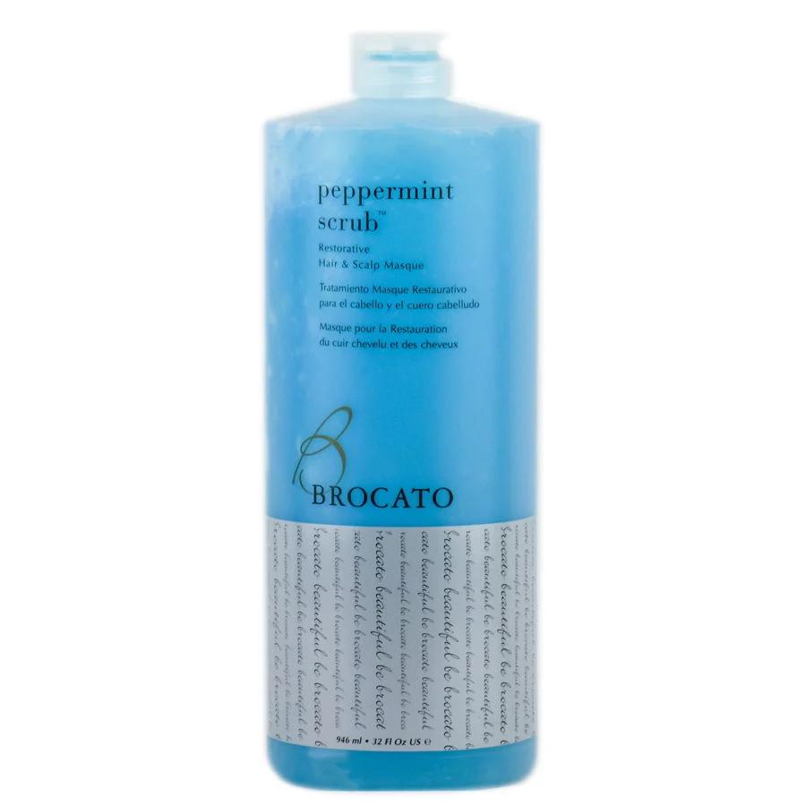 Peppermint Scrub - Restorative Hair & Scalp Masque - Size : 32 oz
