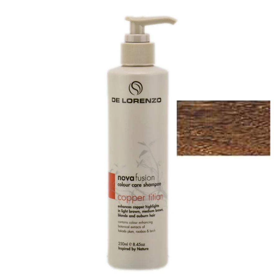 Nova Fusion Colour Care Shampoo - Color : Coppper Titian - 8.4 oz