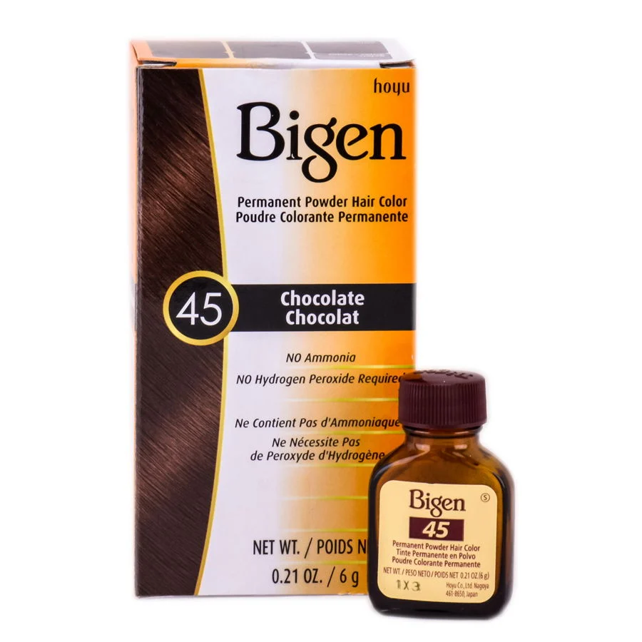 Bigen Permanent Powder Haircolor - Chocolate #45