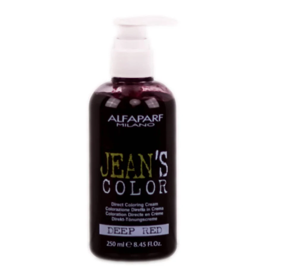 Jean's Color - Color : Deep Red / 8.45 oz